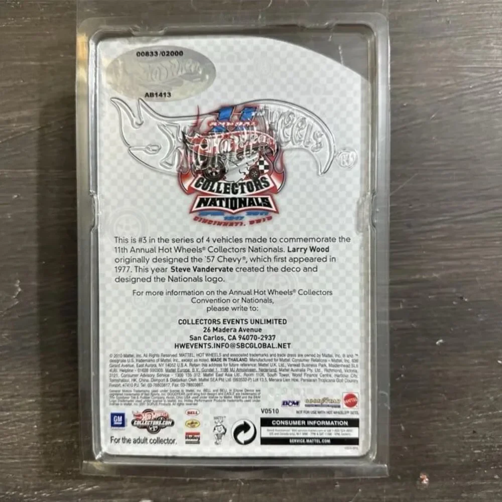 2011 Hot Wheels 11th Nationals Convention Ohio Convoy Custom #1246